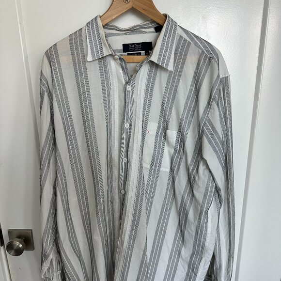 Nat Nast Men's XL Button Down Party Shirt - Picture 1 of 4